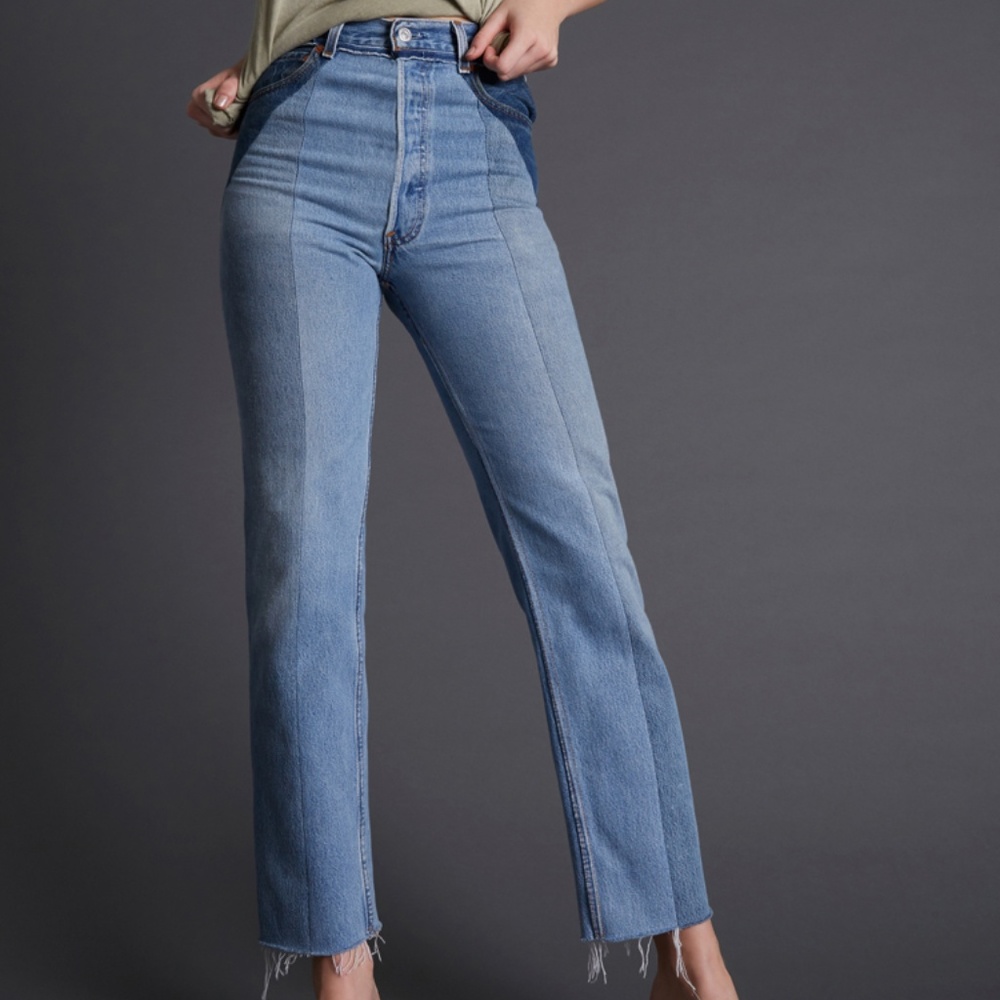 RE/DONE HIGH WAISTED JEANS